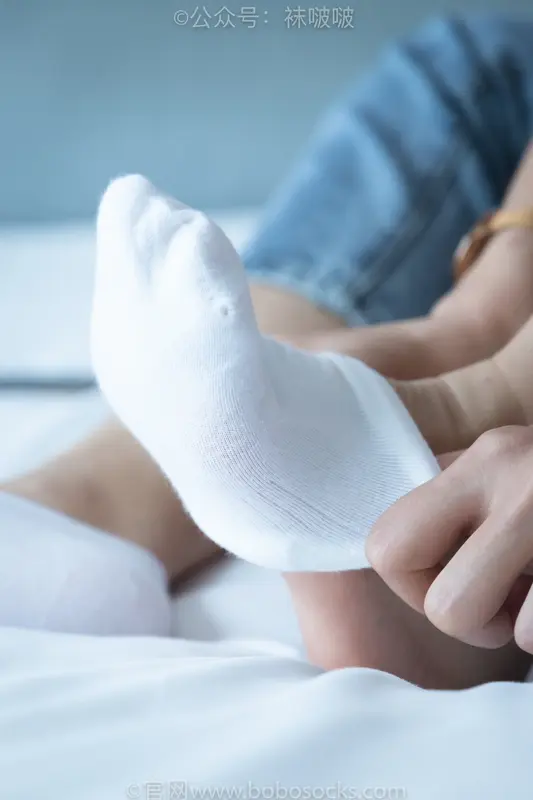 [BoBoSocks袜啵啵]NO.024 涵涵-板鞋、白棉袜、裸足 11