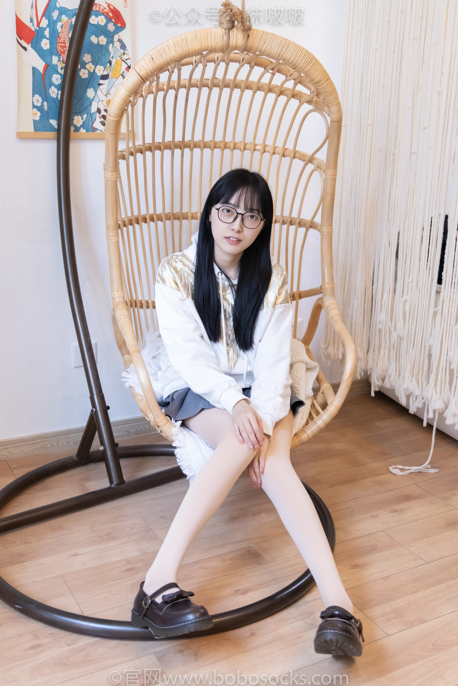 [BoBoSocks袜啵啵]NO.047 稚予-皮鞋、厚肉丝 0